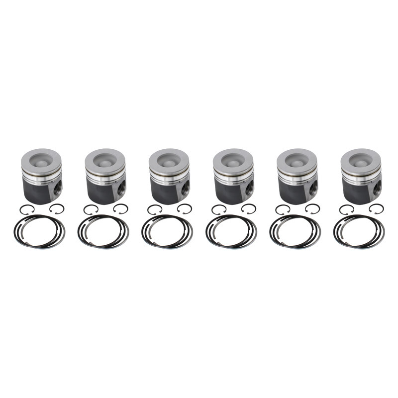 Dodge Ram Piston Set - Industrial Injection - Cast - 6cyl - `03-`04